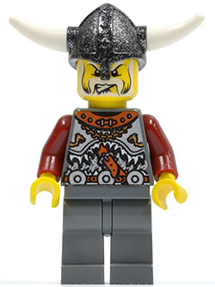 LEGO Minifigure-Viking Warrior 5e-Vikings-VIK025-Creative Brick Builders